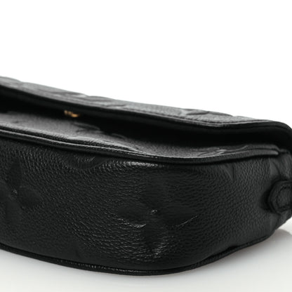 Louis Vuitton Empreinte Monogram Giant Ivy Wallet On Chain Black 9 of 10