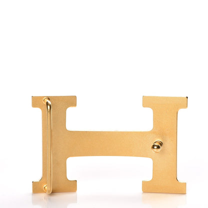 Hermes Box Togo 32mm H Belt 80 Black Gold 5 of 13