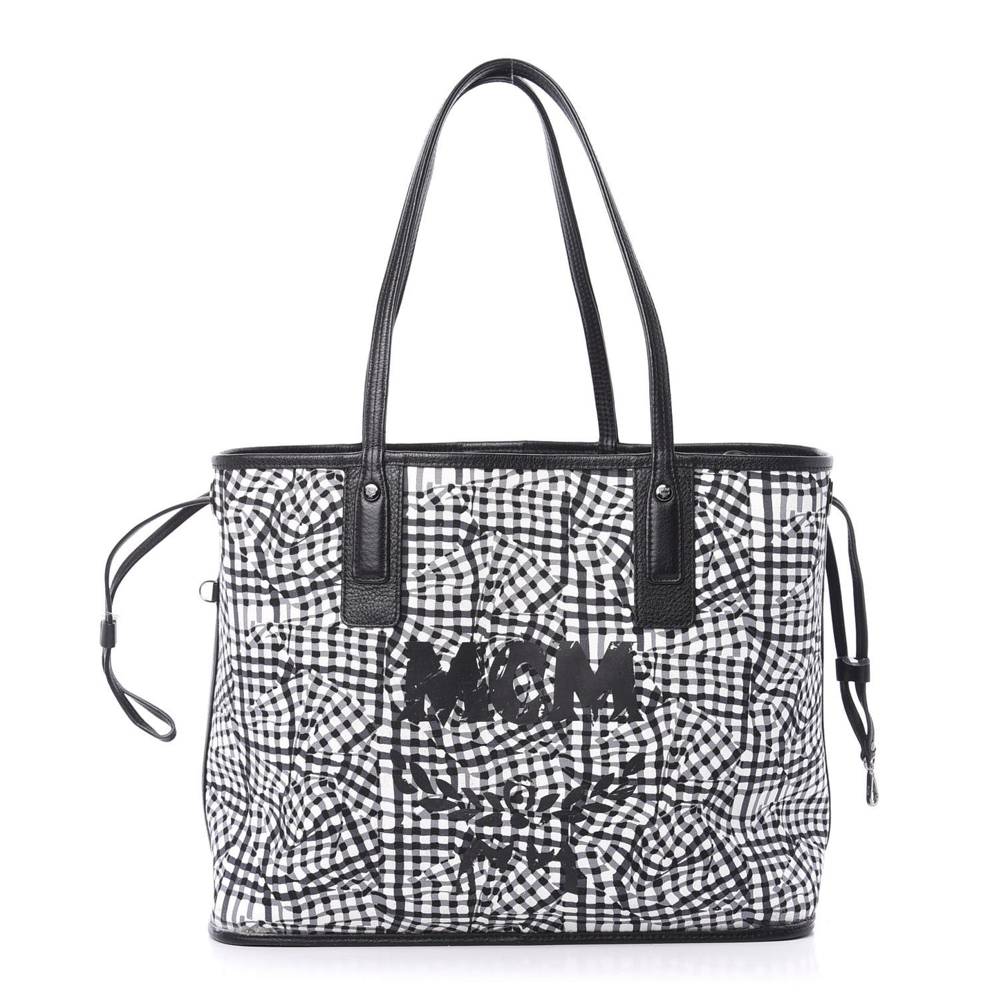 Visetos Medium Liz Reversible Shopper Tote Black