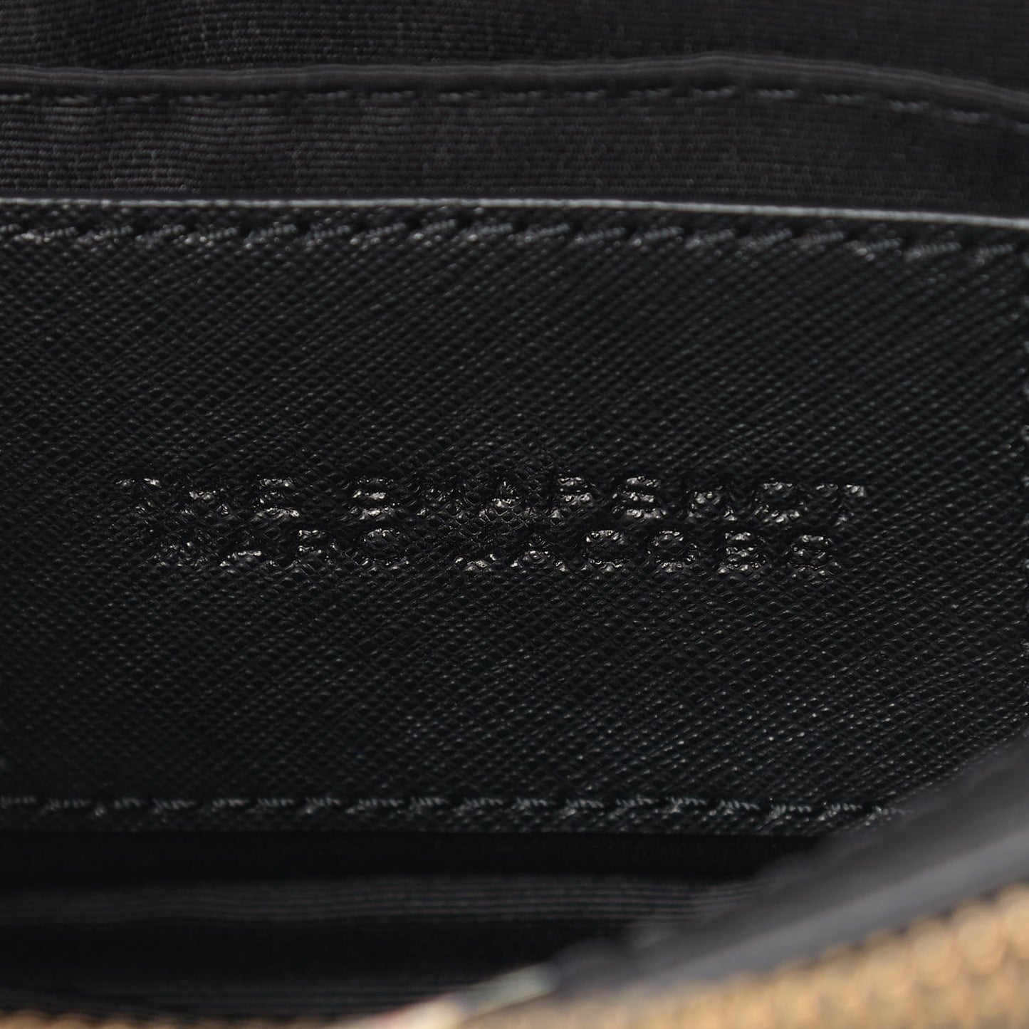 Saffiano Small My Life Is Crap Snapshot Camera Bag Black