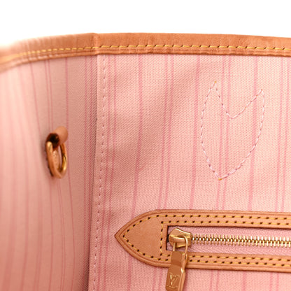 Louis Vuitton Damier Azur Neo Neverfull GM Rose Ballerine 11 of 19