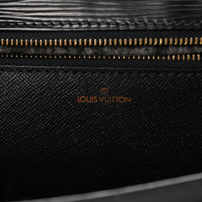Louis Vuitton Epi Pochette Sellier Dragonne Clutch Black 6 of 14