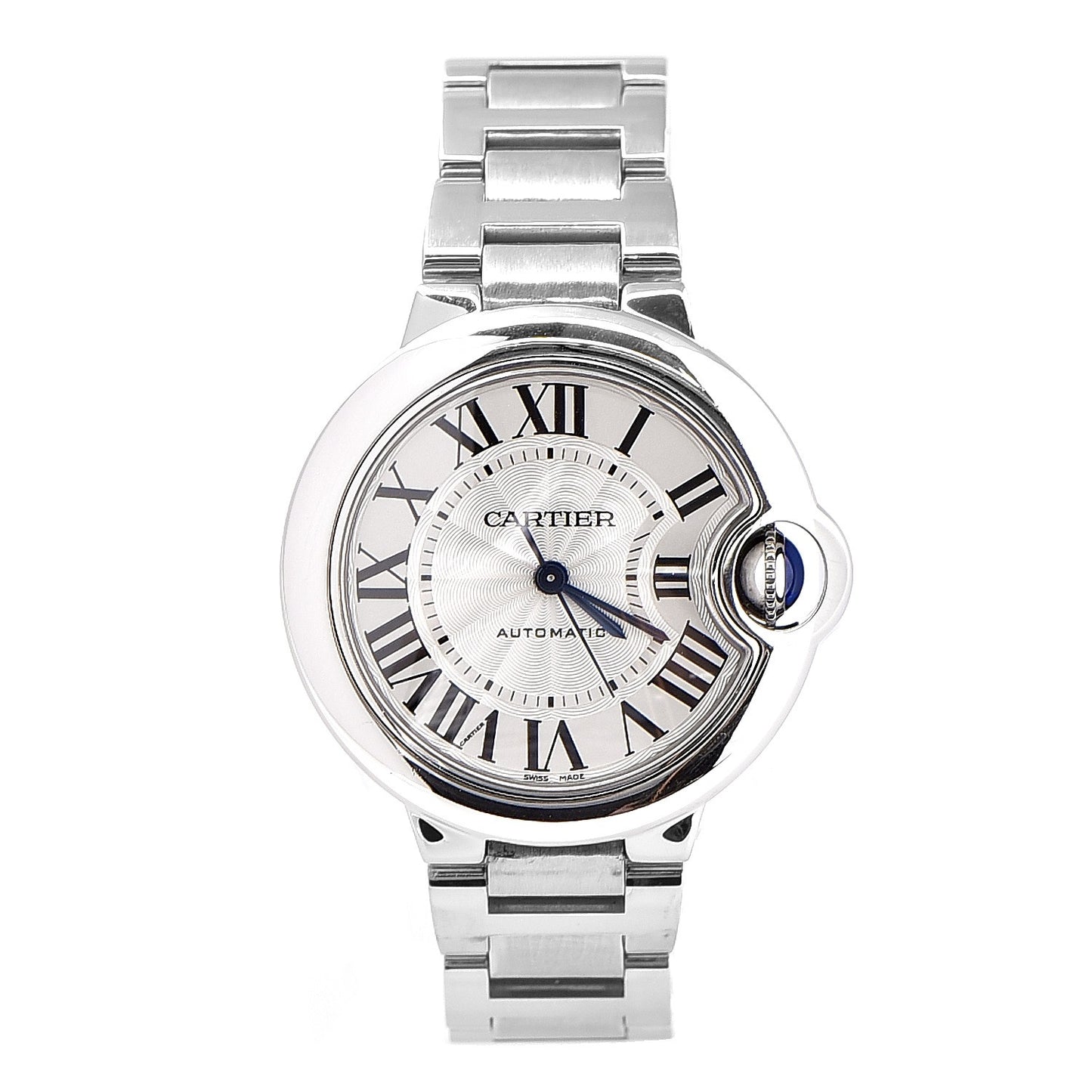 Stainless Steel 33mm Ballon Bleu De Automatic Watch