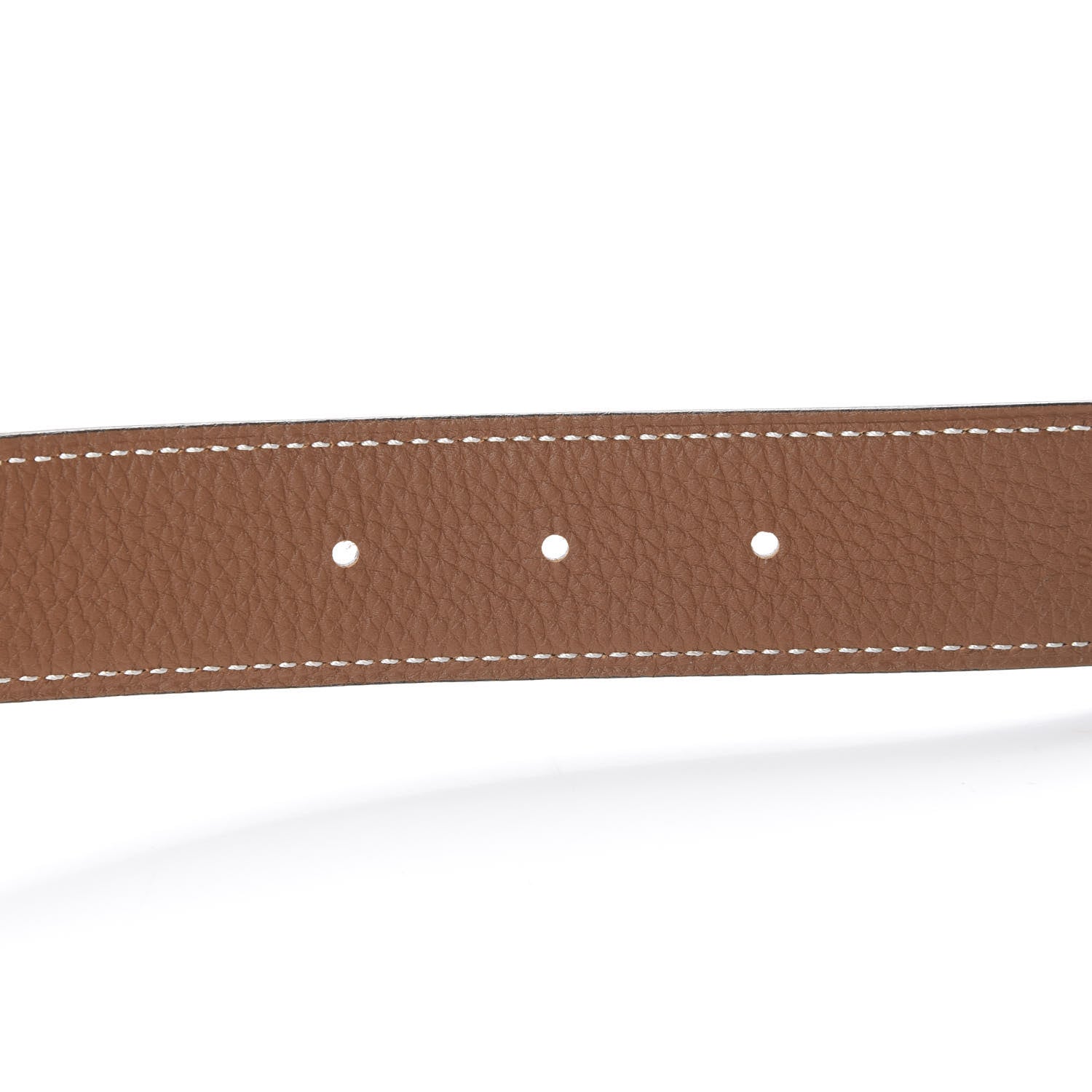 Hermes Box Togo 32mm H Belt 90 Black Gold 5 of 6