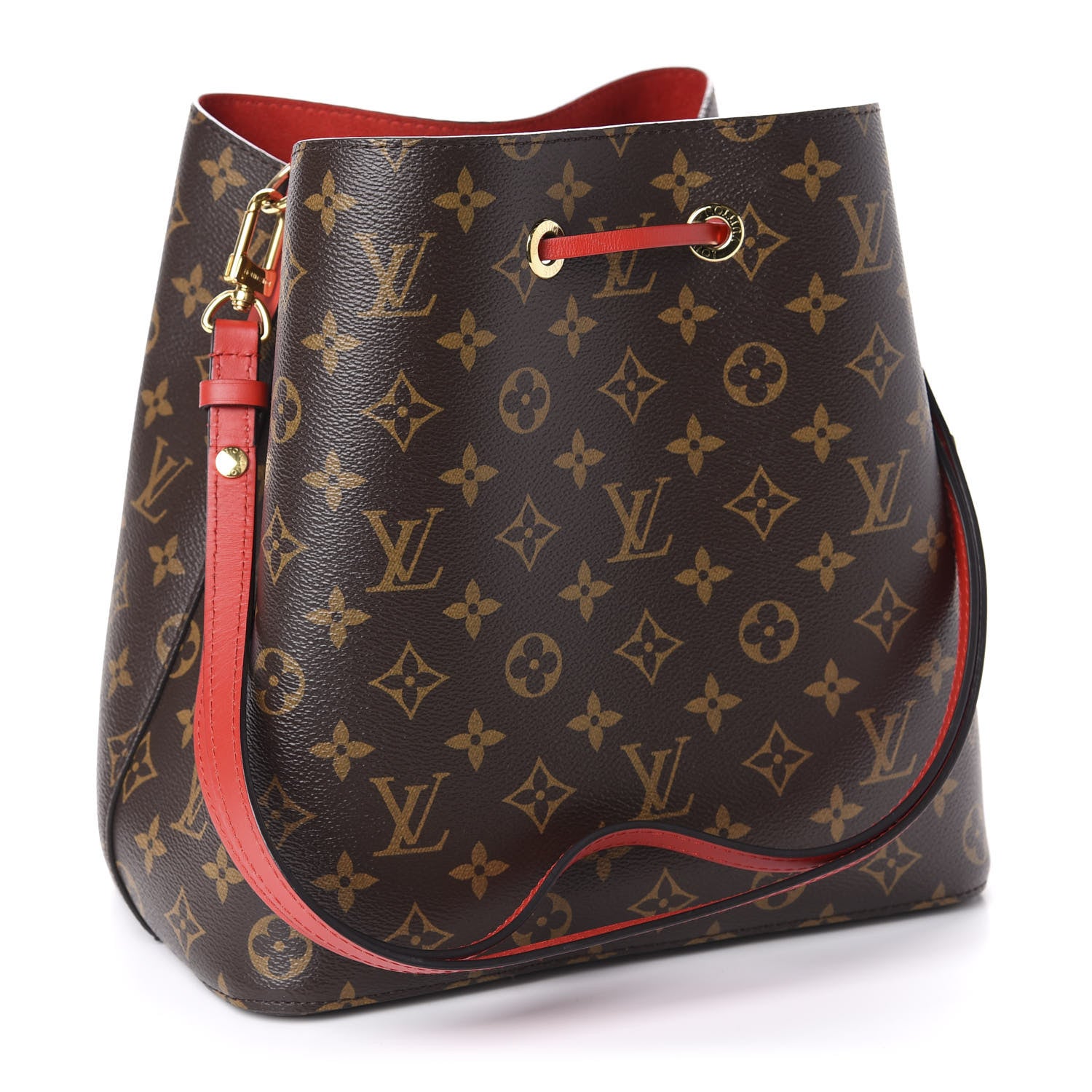 Louis Vuitton Monogram Neonoe MM Coquelicot 3 of 10