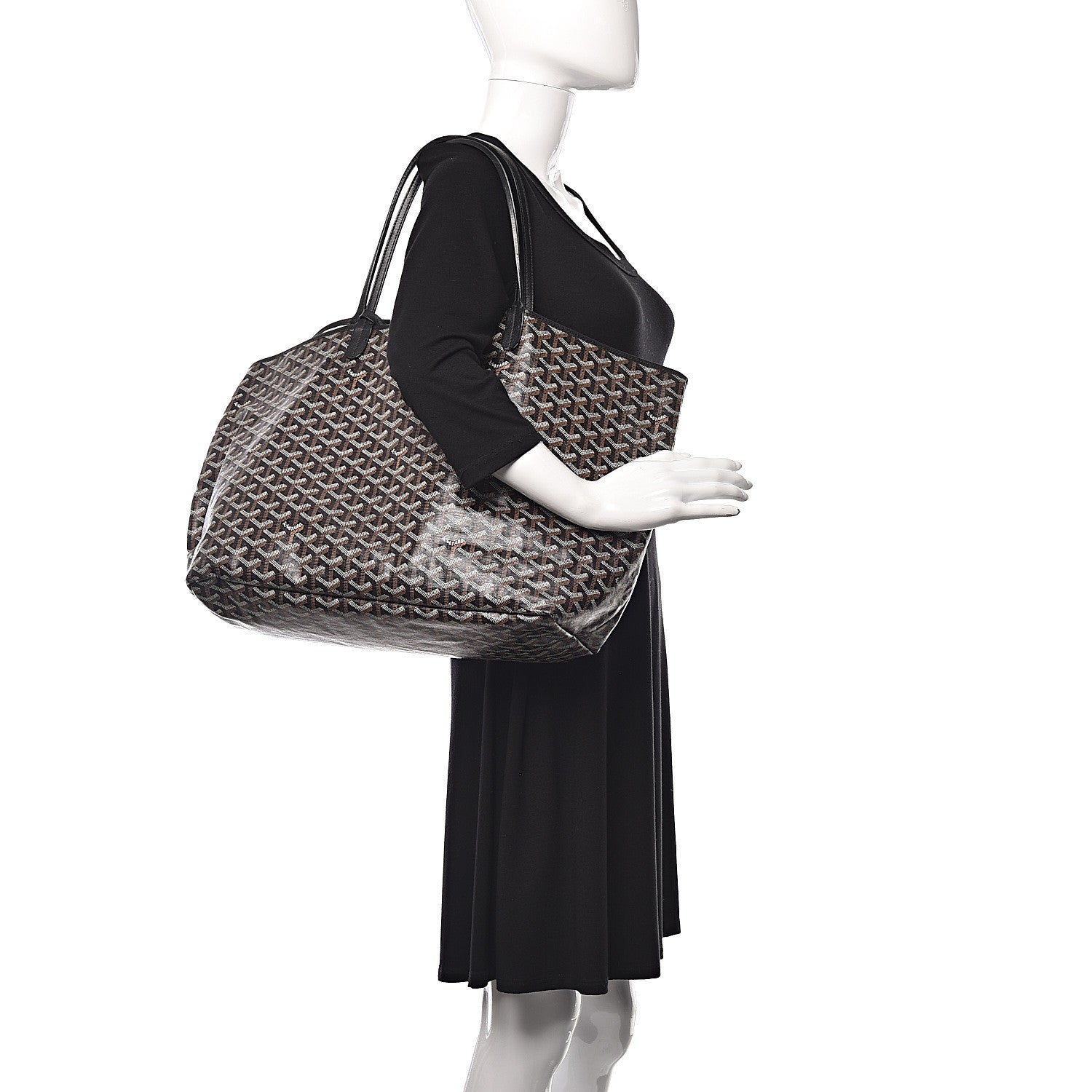 Goyard Goyardine Saint Louis GM Black 2 of 16