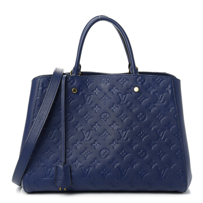 Louis Vuitton Empreinte Montaigne GM Iris 1 of 11