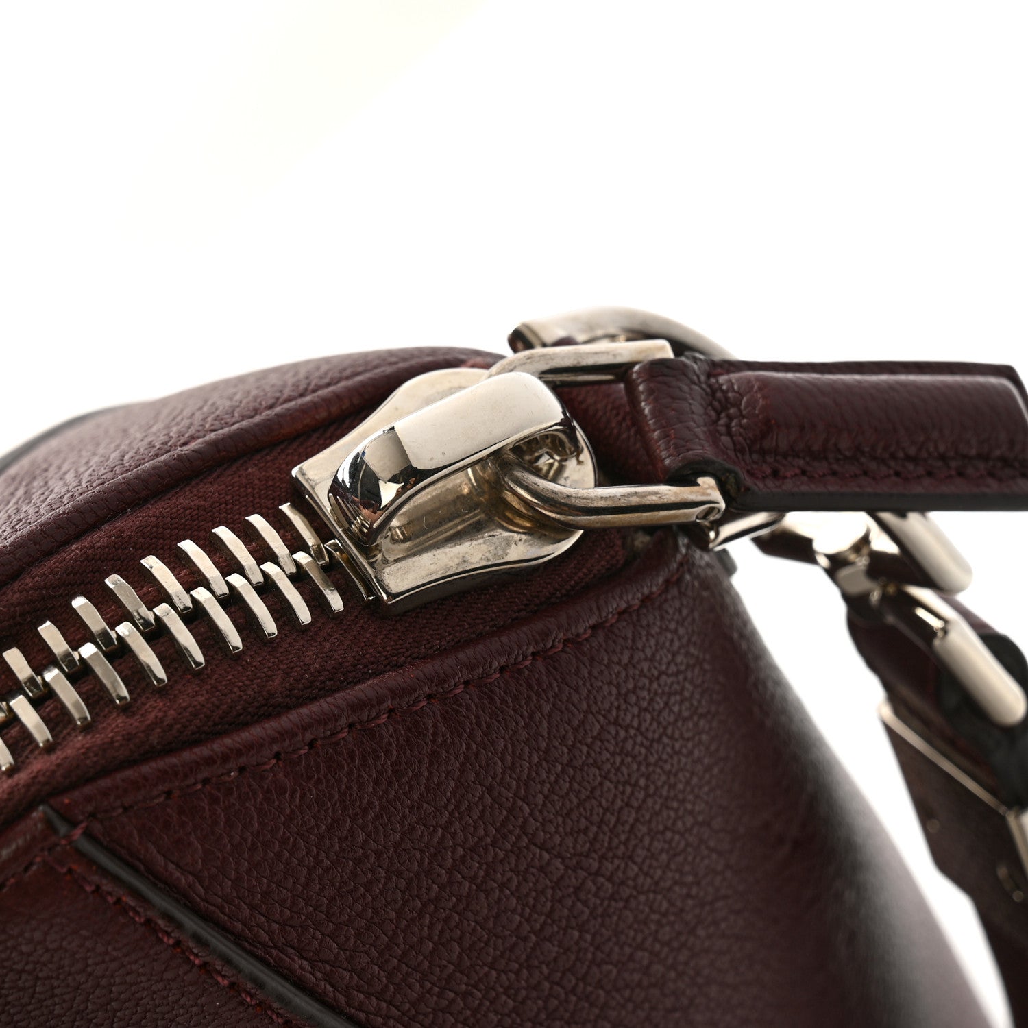 Givenchy Sugar Goatskin Small Antigona Burgundy 12 of 15