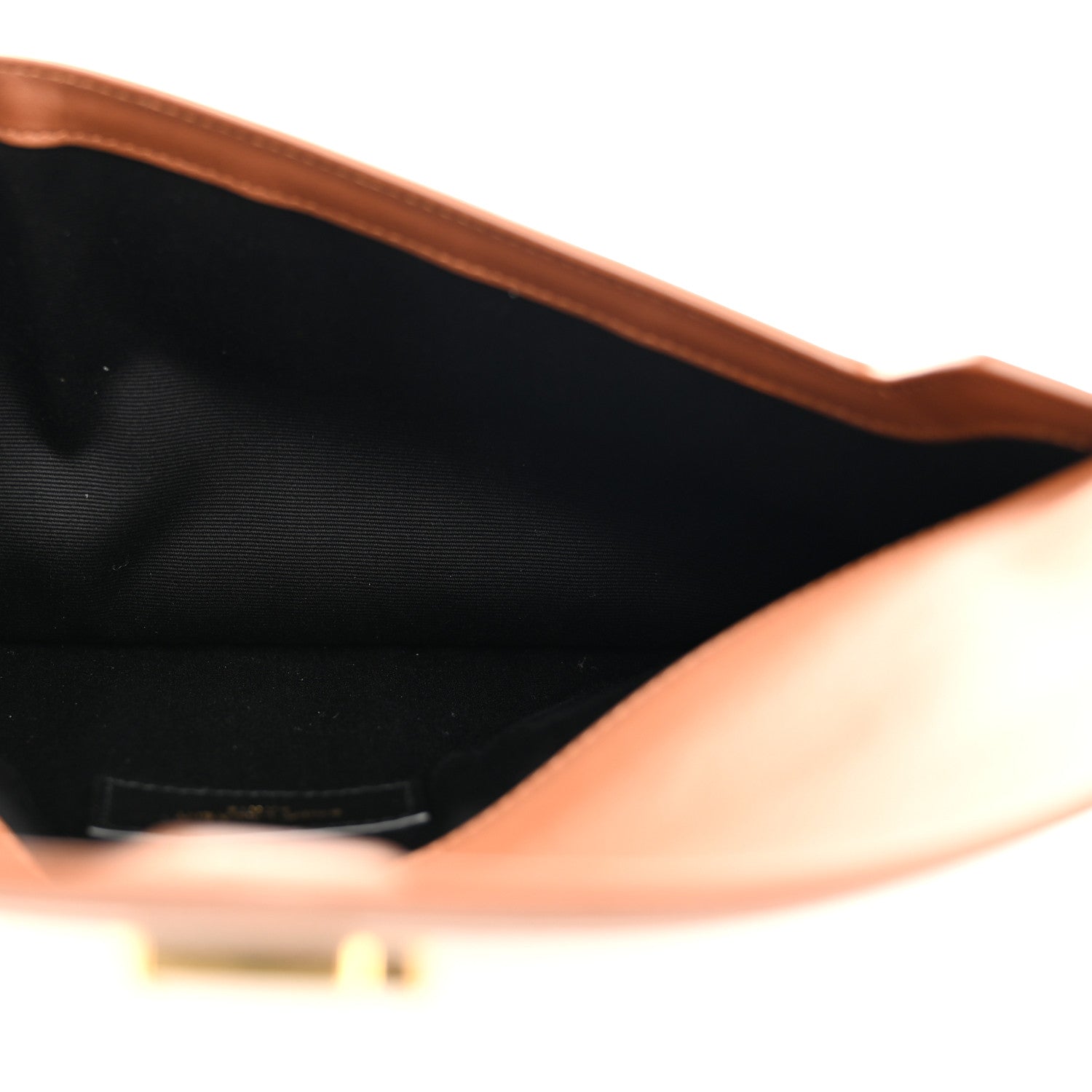 Saint Laurent Canvas Uptown Pouch Natural Beige Brick 5 of 7