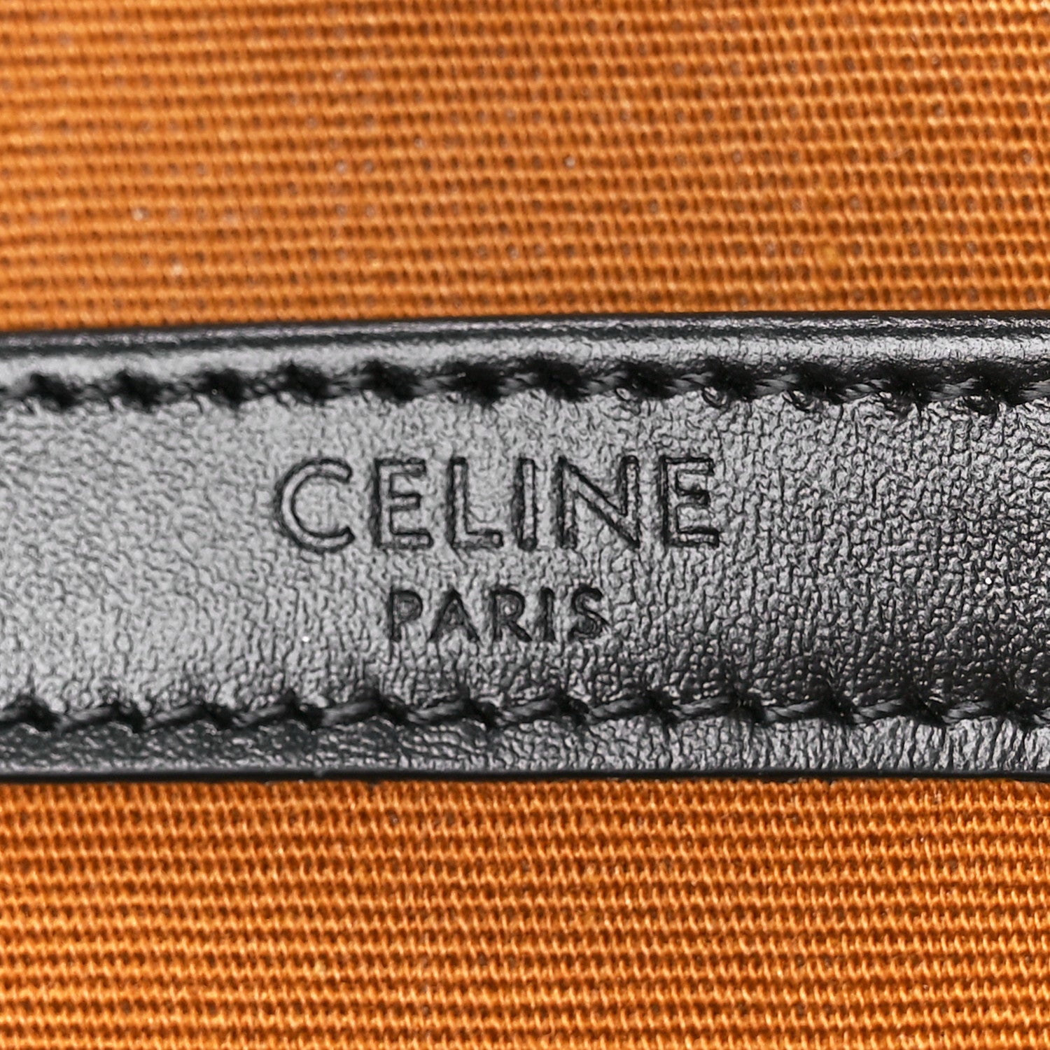 Celine Triomphe Canvas Medium Messenger Bag Black 6 of 9