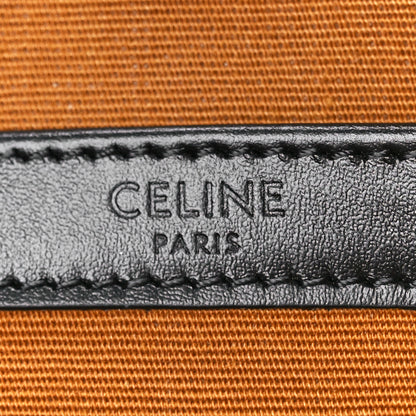 Celine Triomphe Canvas Medium Messenger Bag Black 6 of 9