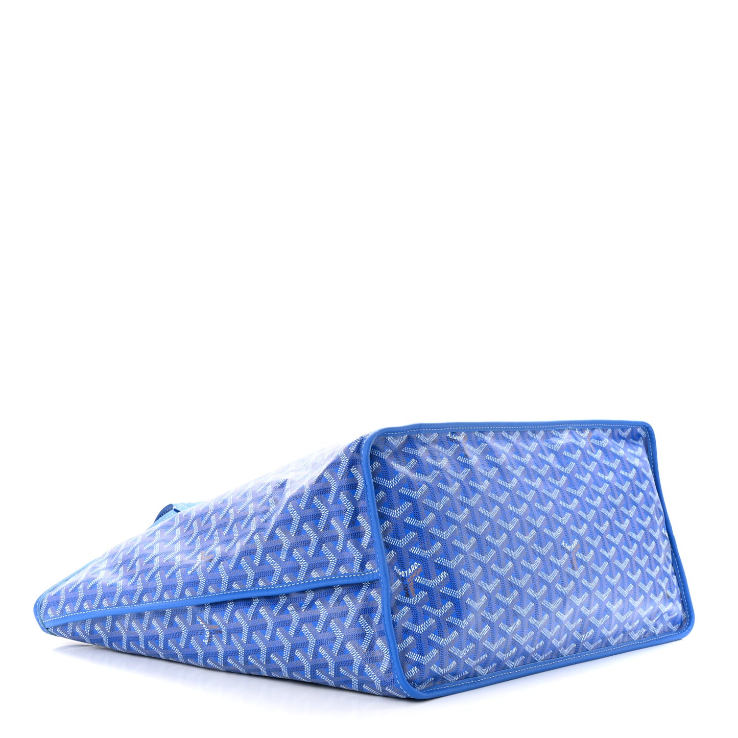 Goyardine Reversible Anjou GM Sky Blue