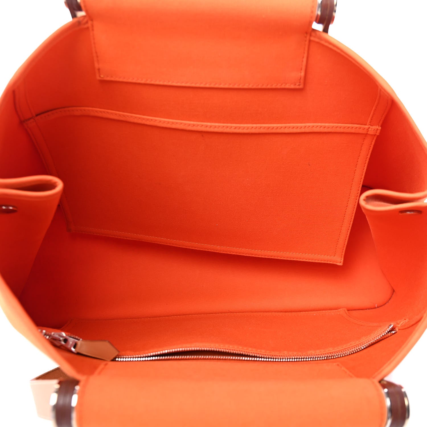 Hermes Toile Cabag 39 Orange 4 of 8