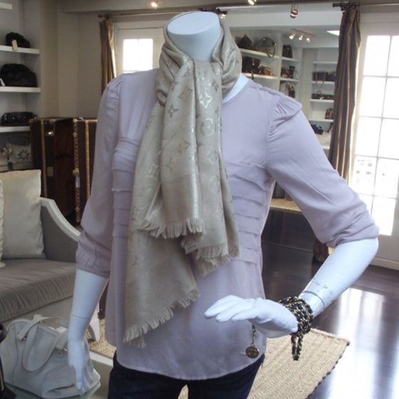 Louis Vuitton Monogram Rock Shawl 2 of 6