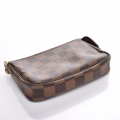Louis Vuitton Damier Ebene Mini Pochette Accessories 4 of 6
