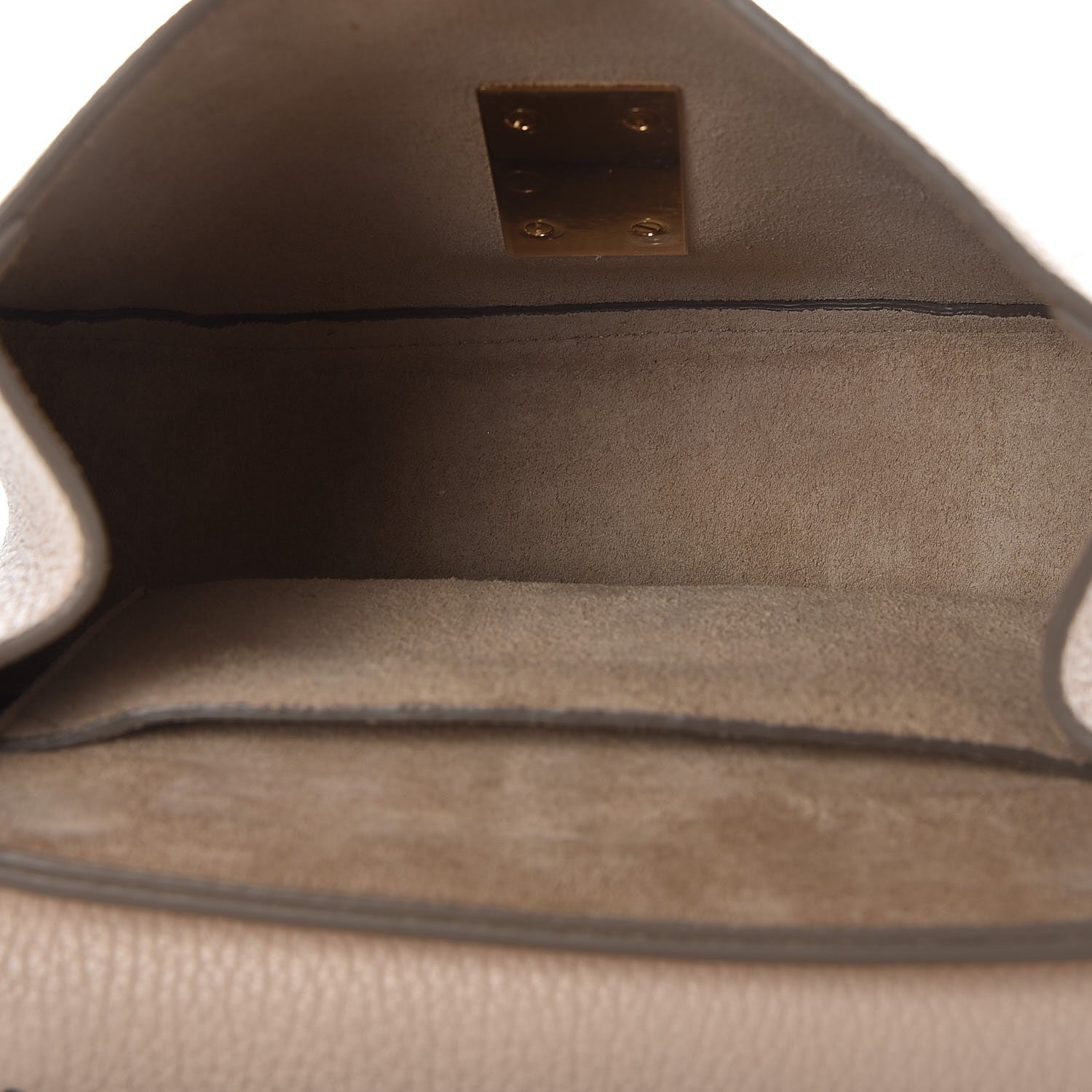 Chloe Grained Lambskin Mini Drew Shoulder Bag Abstract White 5 of 7