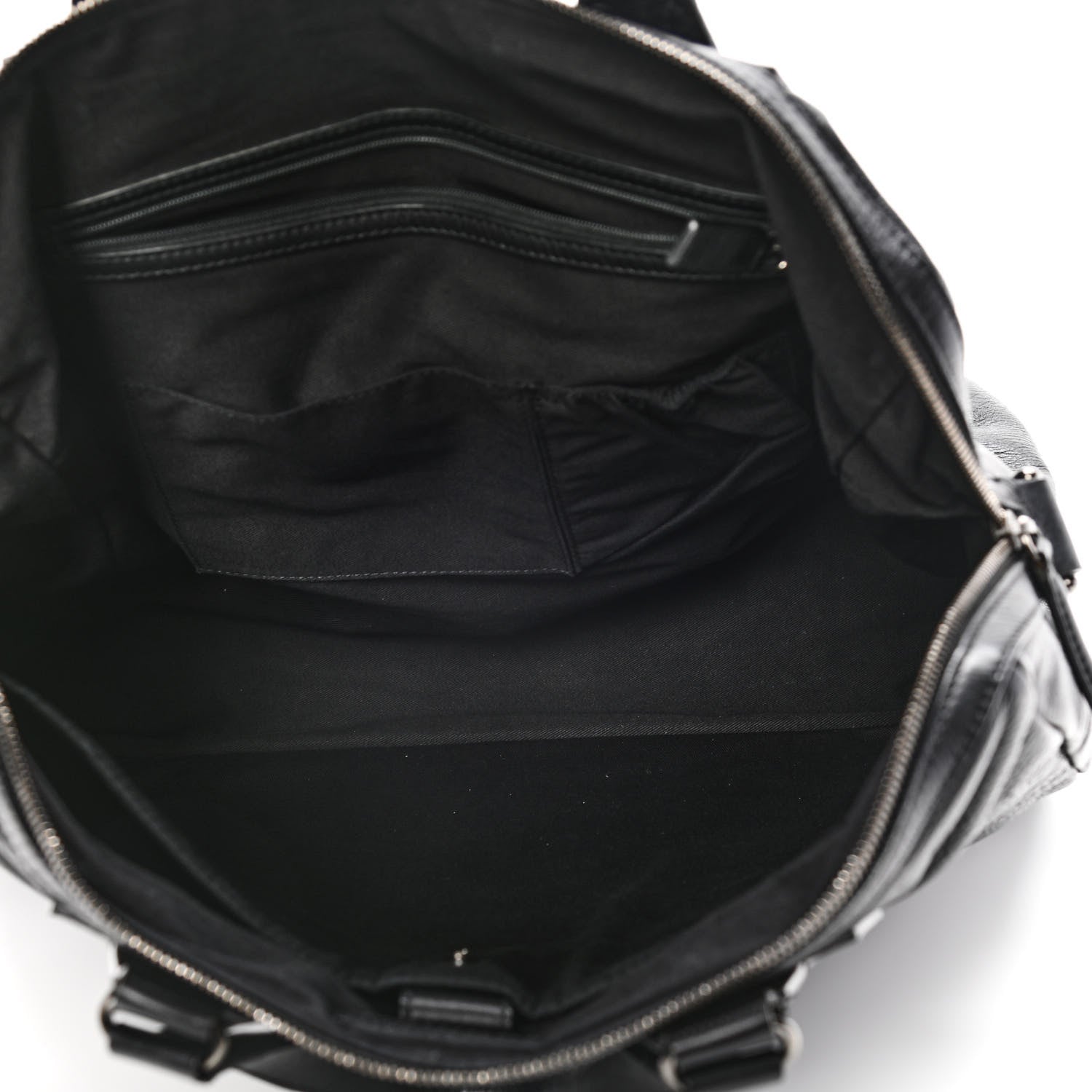 Givenchy Calfskin Zipped Briefcase Nightingale Black 6 of 15