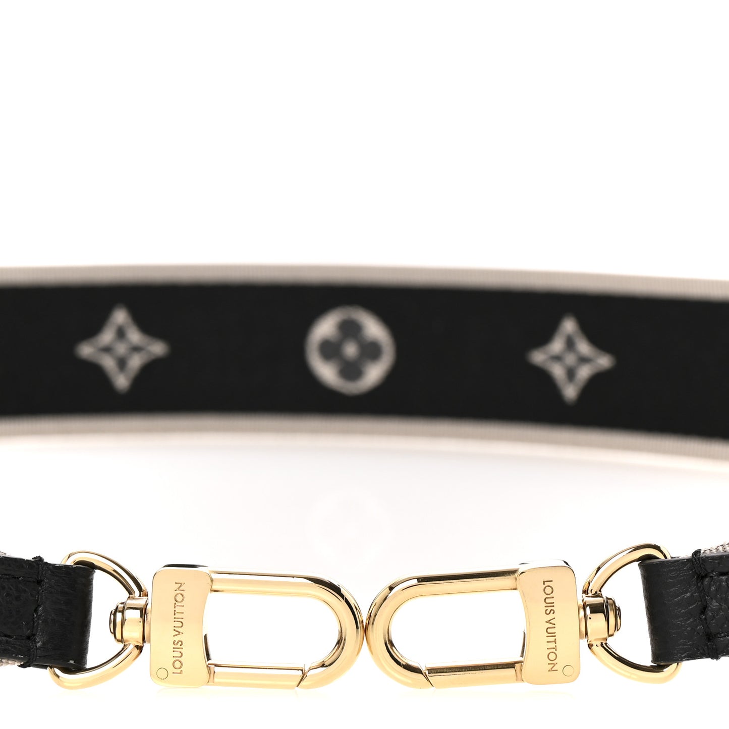 Jacquard Diane Shoulder Strap Black Ivory