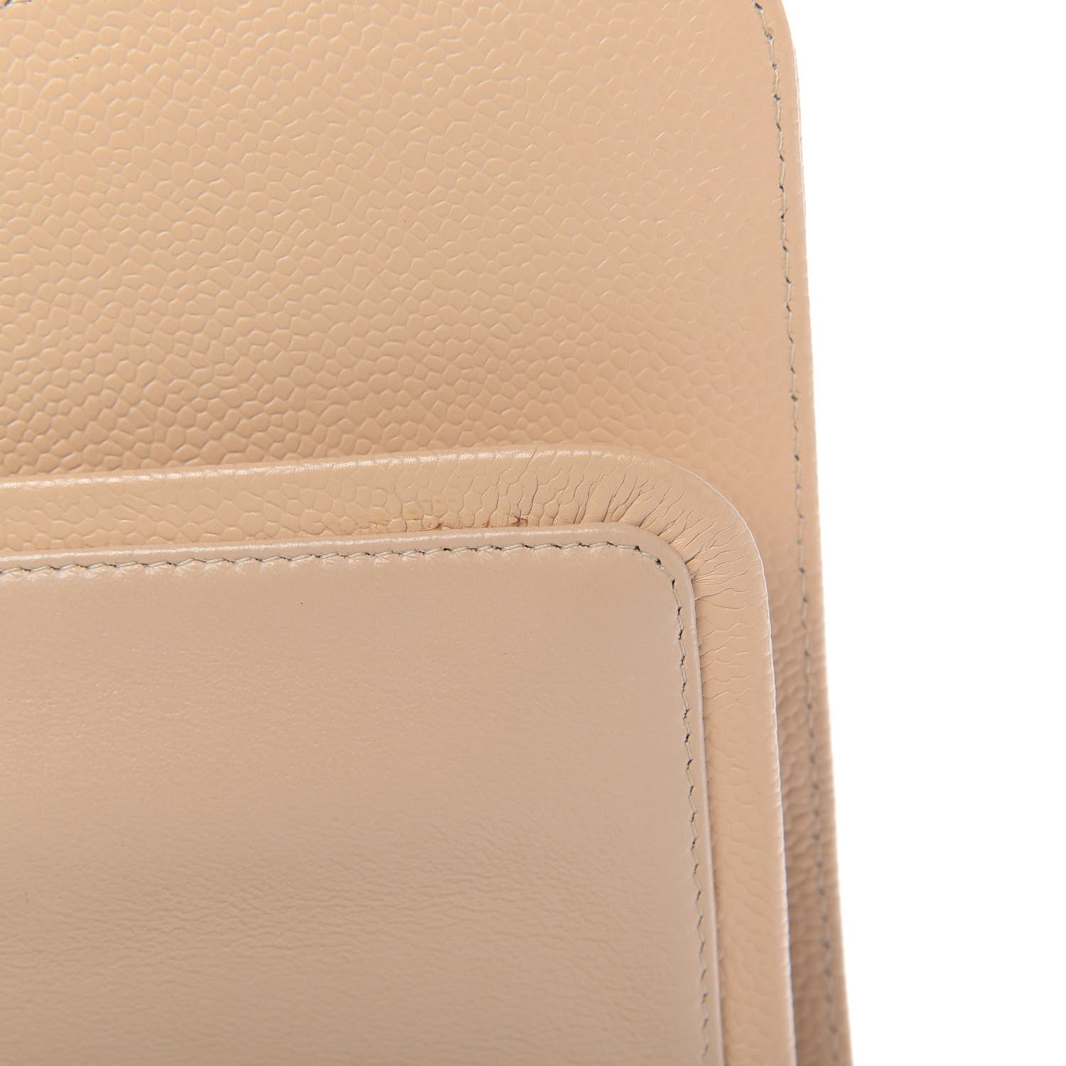 Chanel Caviar Quilted Jumbo Double Flap Beige Clair 10 of 13