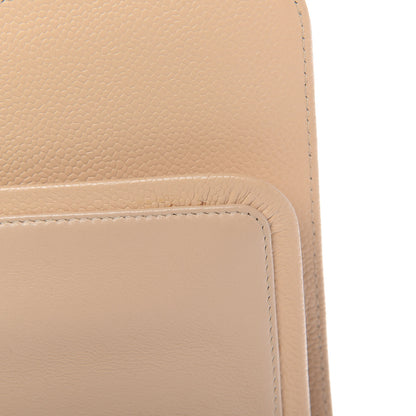 Chanel Caviar Quilted Jumbo Double Flap Beige Clair 10 of 13