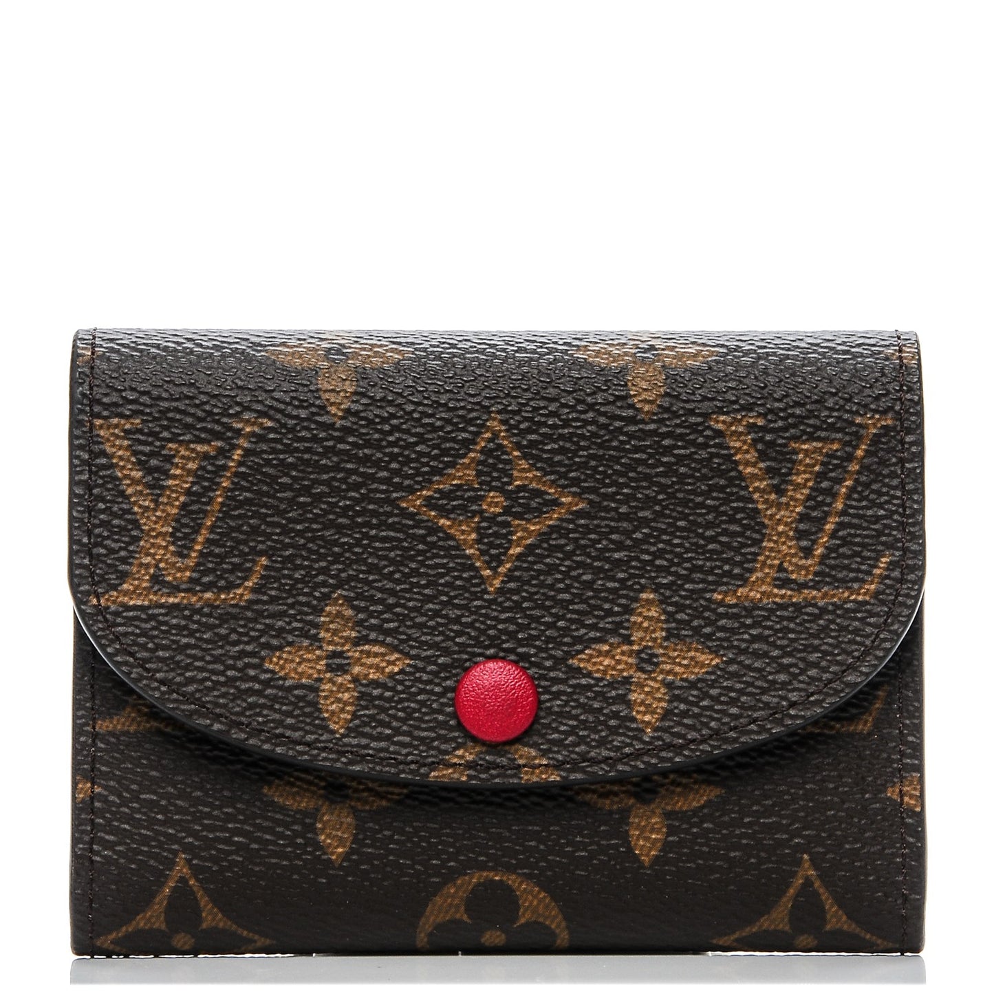 Monogram Rosalie Coin Purse Fuchsia
