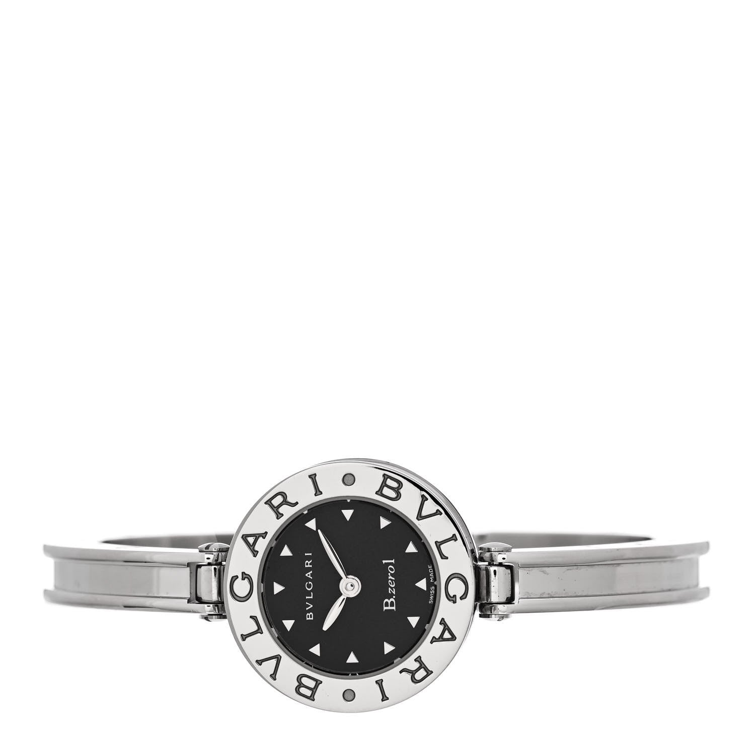 Bulgari Stainless Steel 22mm B.Zero1 Quartz Watch Black 2 of 4
