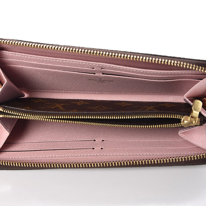 Louis Vuitton Monogram Clemence Wallet Rose Ballerine 5 of 7