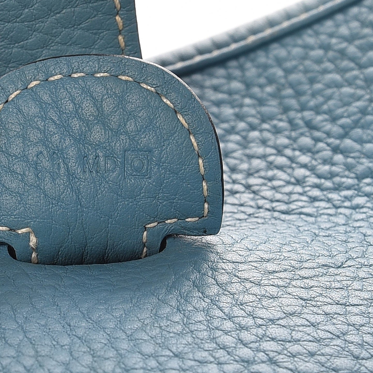 Taurillon Clemence Evelyne III GM Blue Jean