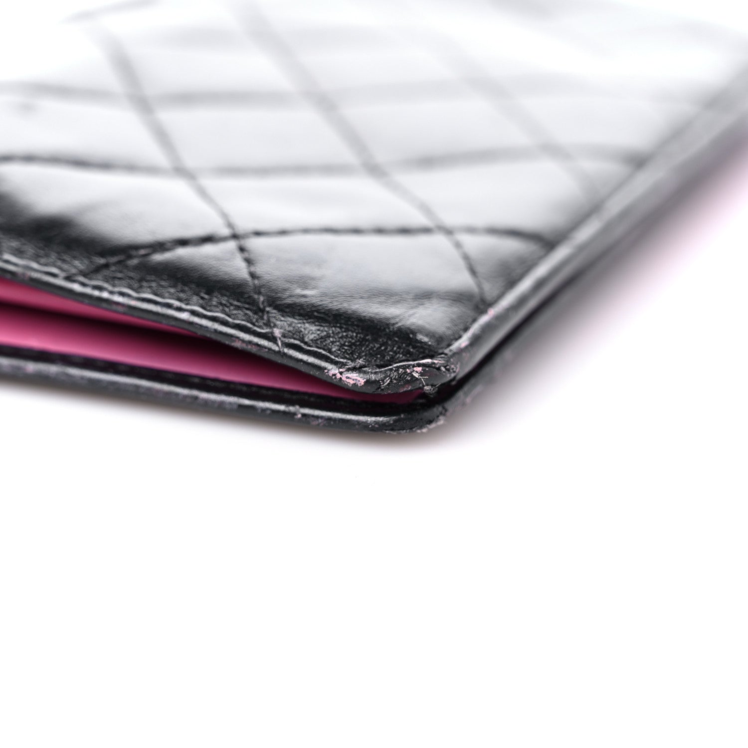 Chanel Calfskin Quilted Cambon Yen Wallet Black 16 of 17