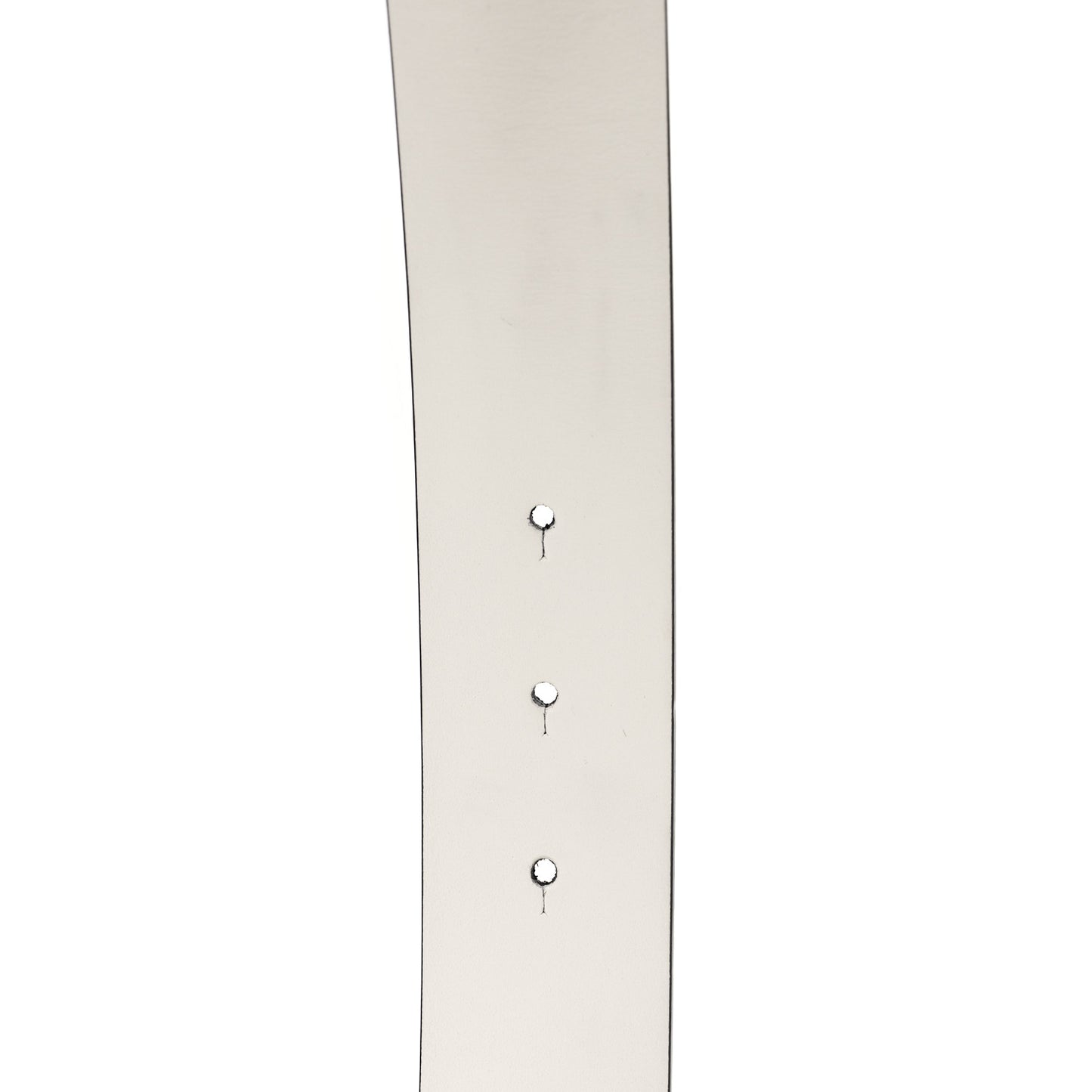 Calfskin CC Reversible Belt 80 32 Black White
