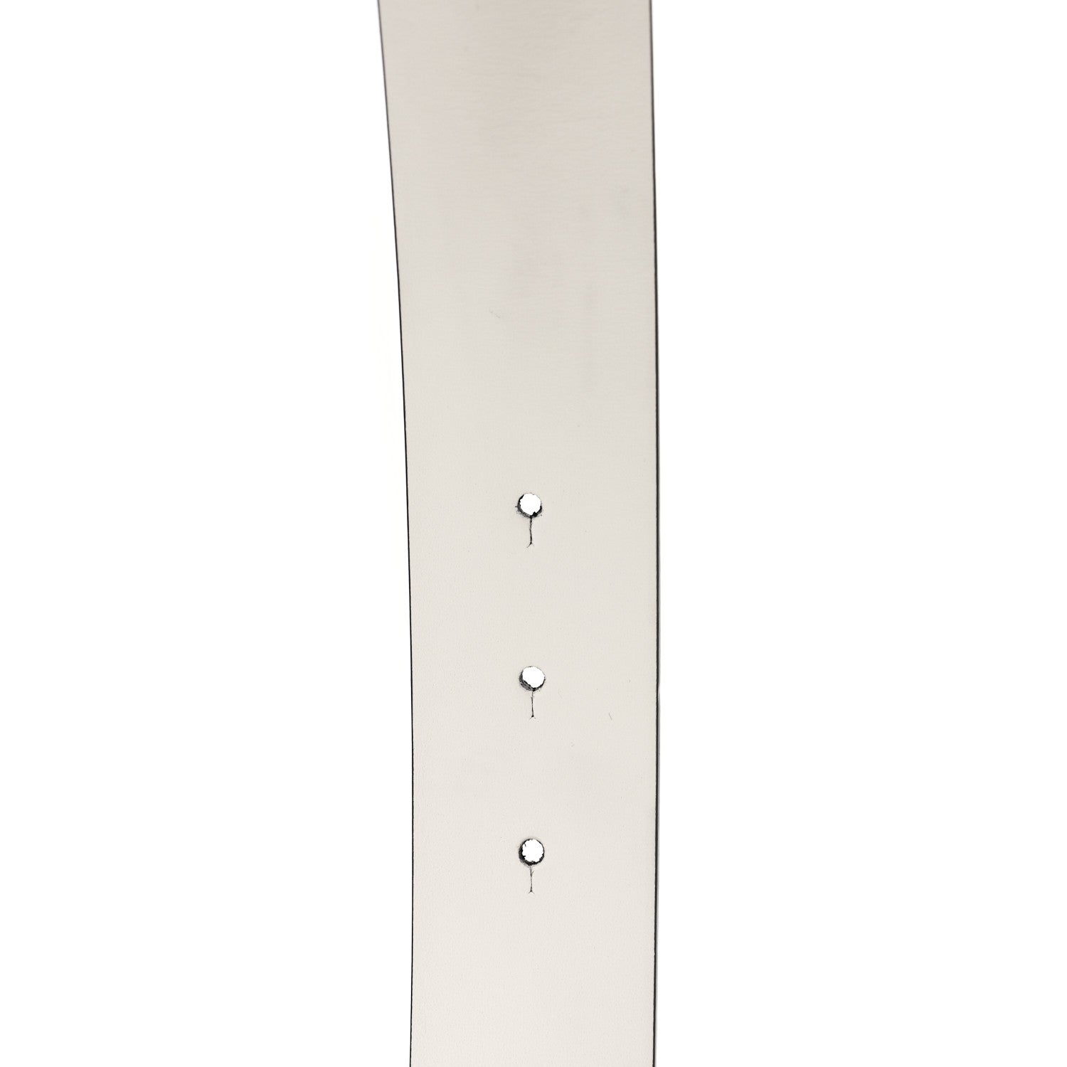 Chanel Calfskin CC Reversible Belt 80 32 Black White 3 of 5