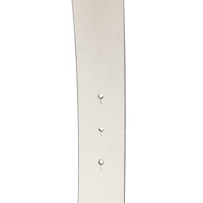 Chanel Calfskin CC Reversible Belt 80 32 Black White 3 of 5