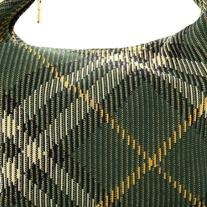 Burberry Canvas Peg Medium Duffle Bag Ivy 7 of 9