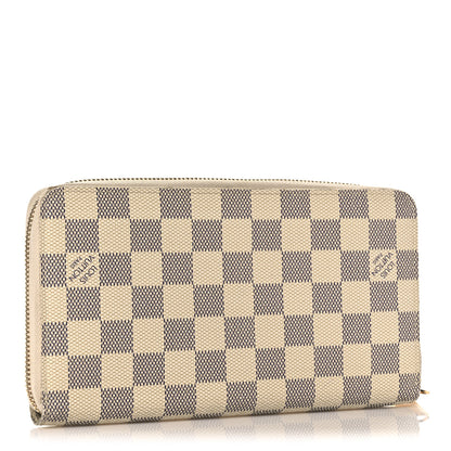 Louis Vuitton Damier Azur Zippy Organizer Wallet 3 of 12