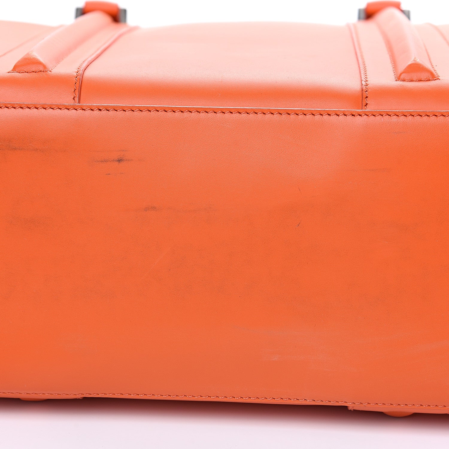 Givenchy Smooth Calfskin L.C. Briefcase Orange 10 of 13