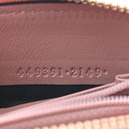 Gucci Microguccissima Zip Around Wallet Soft Pink 7 of 11