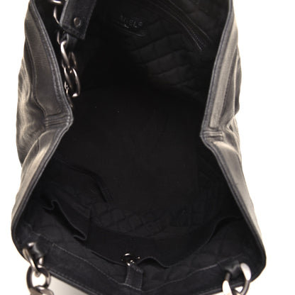 Chanel Distressed Caviar Outdoor Ligne Tote Black 5 of 9