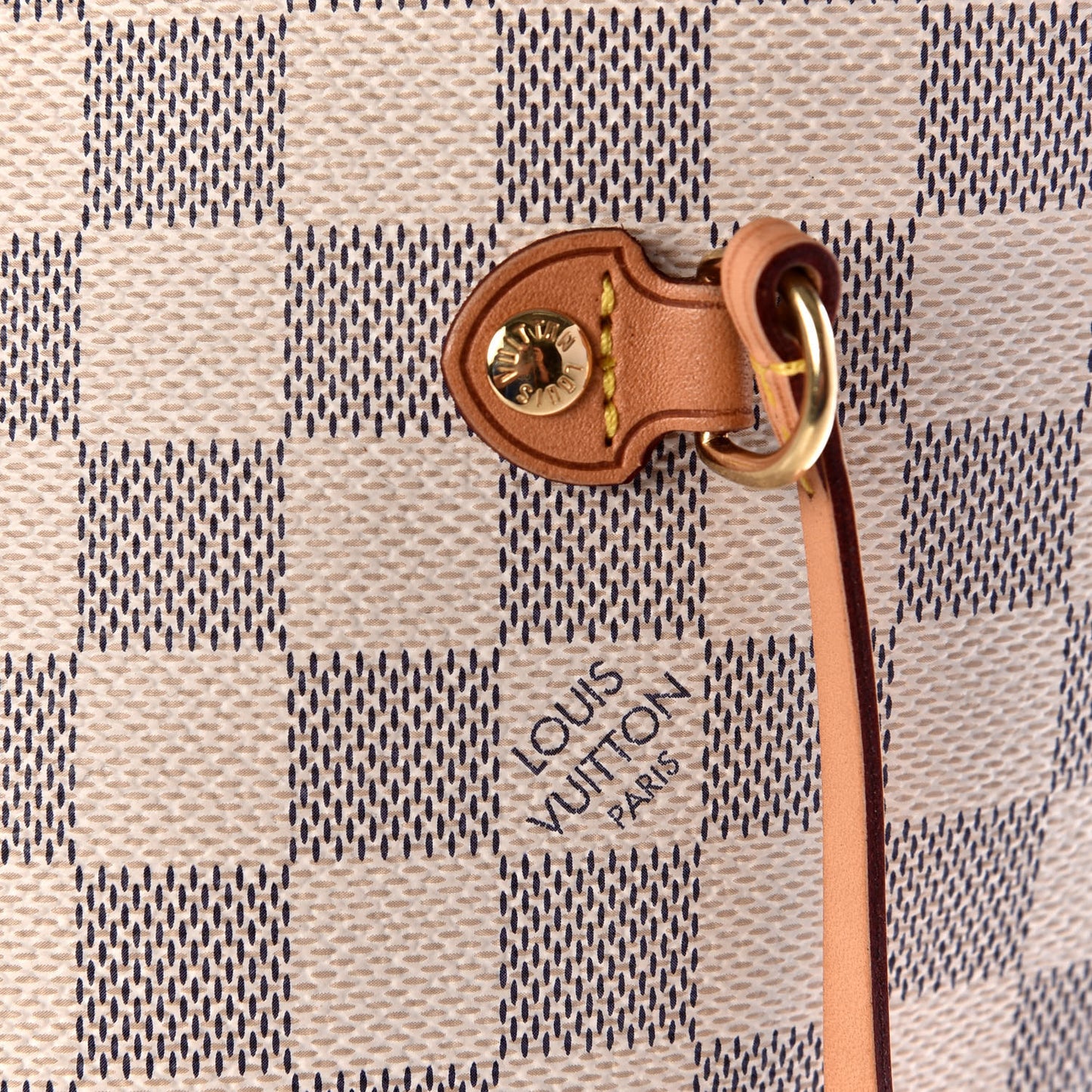 Damier Azur Neo Neverfull MM Rose Ballerine