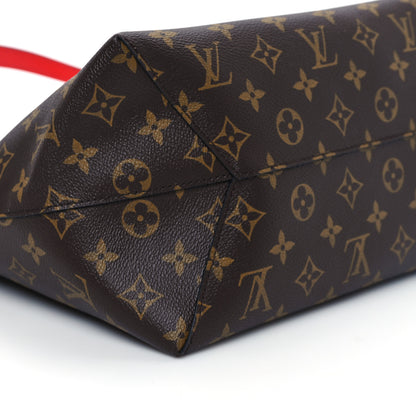 Louis Vuitton Monogram Flower Hobo Coquelicot 8 of 9