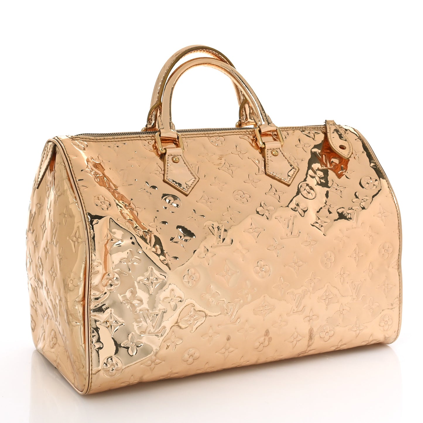 Monogram Miroir Speedy 35 Gold