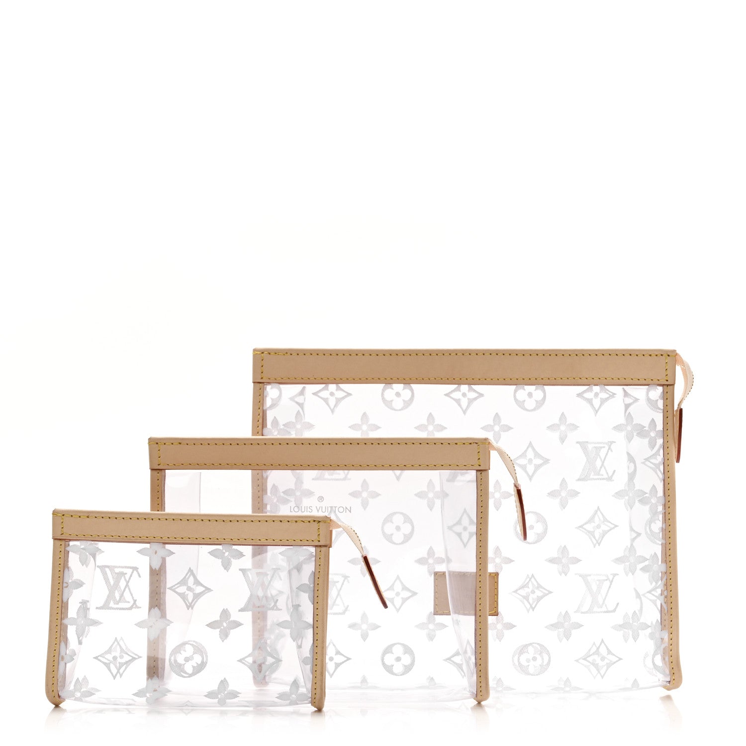 Louis Vuitton PVC Monogram Trio Poche Toilette 3 of 10