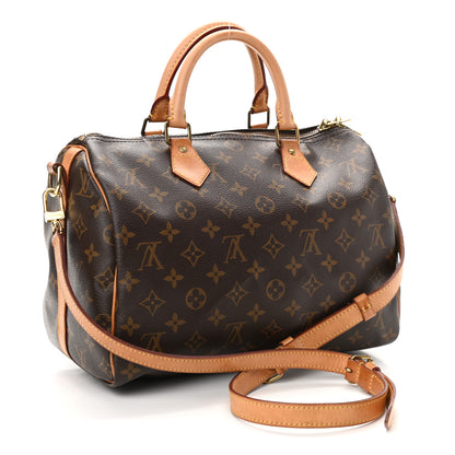 Louis Vuitton Monogram Speedy Bandouliere 30 5 of 20