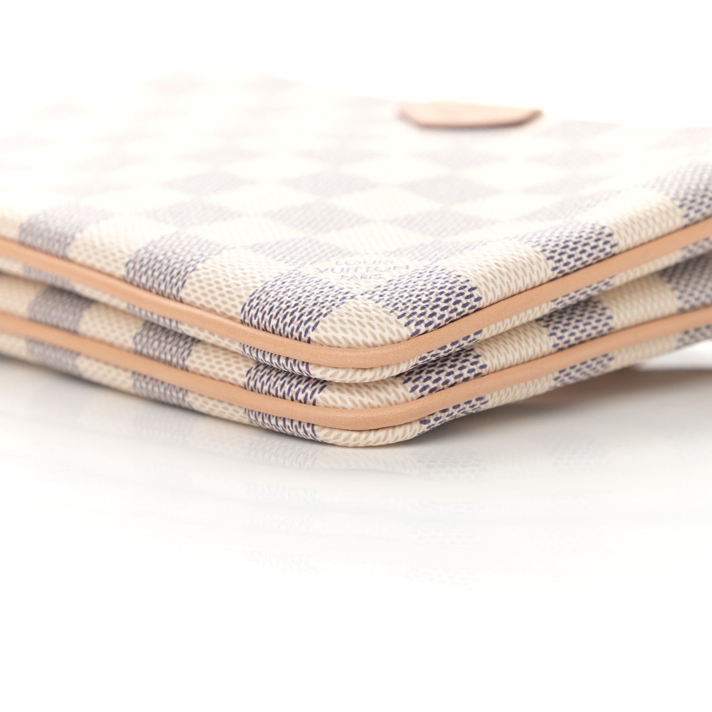 Damier Azur Double Zip Pochette