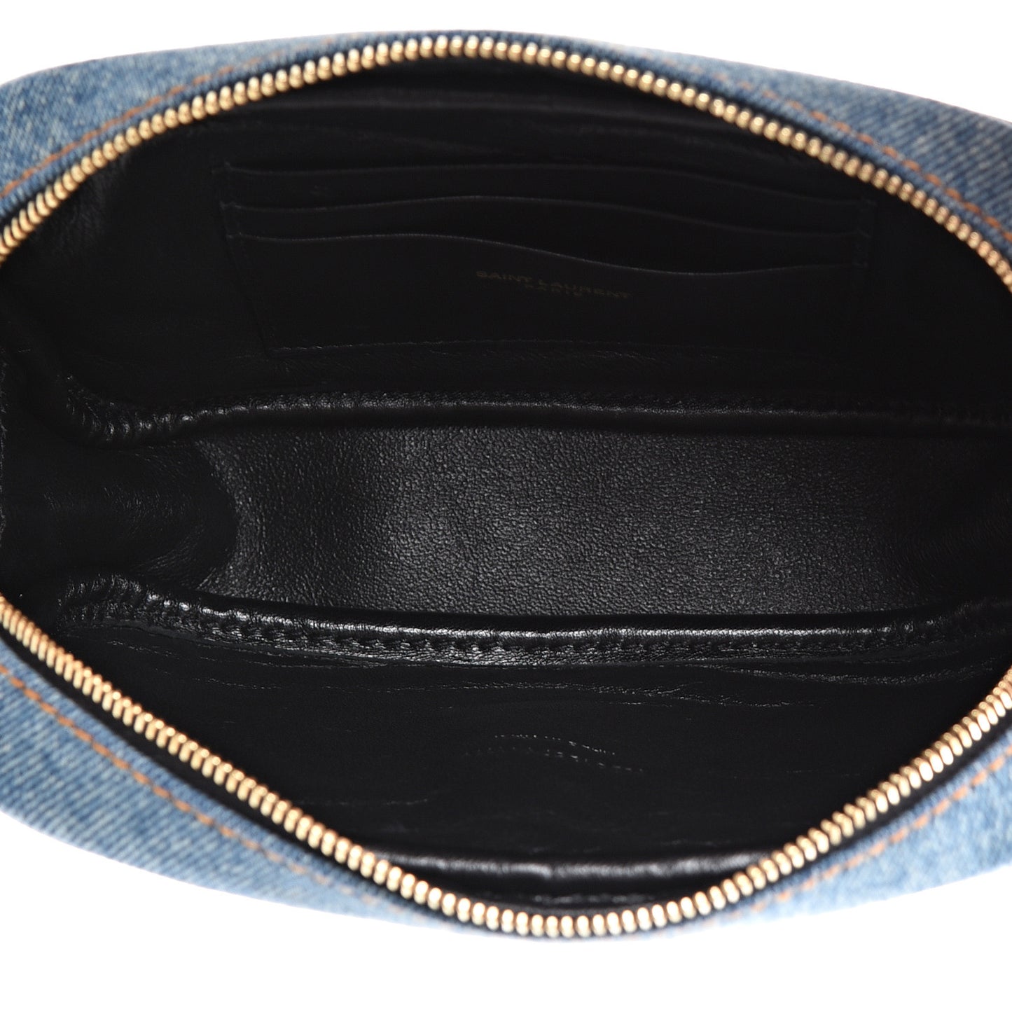 Denim Matelasse Monogram Mini Lou Camera Bag California Blue