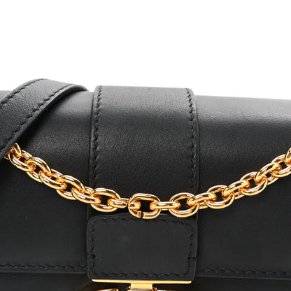 Christian Dior Calfskin 30 Montaigne East West Chain Flap Bag Black 7 of 9