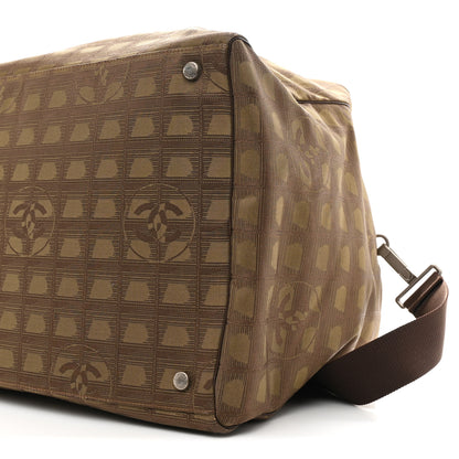 Chanel Nylon Travel Duffle Brown 9 of 11