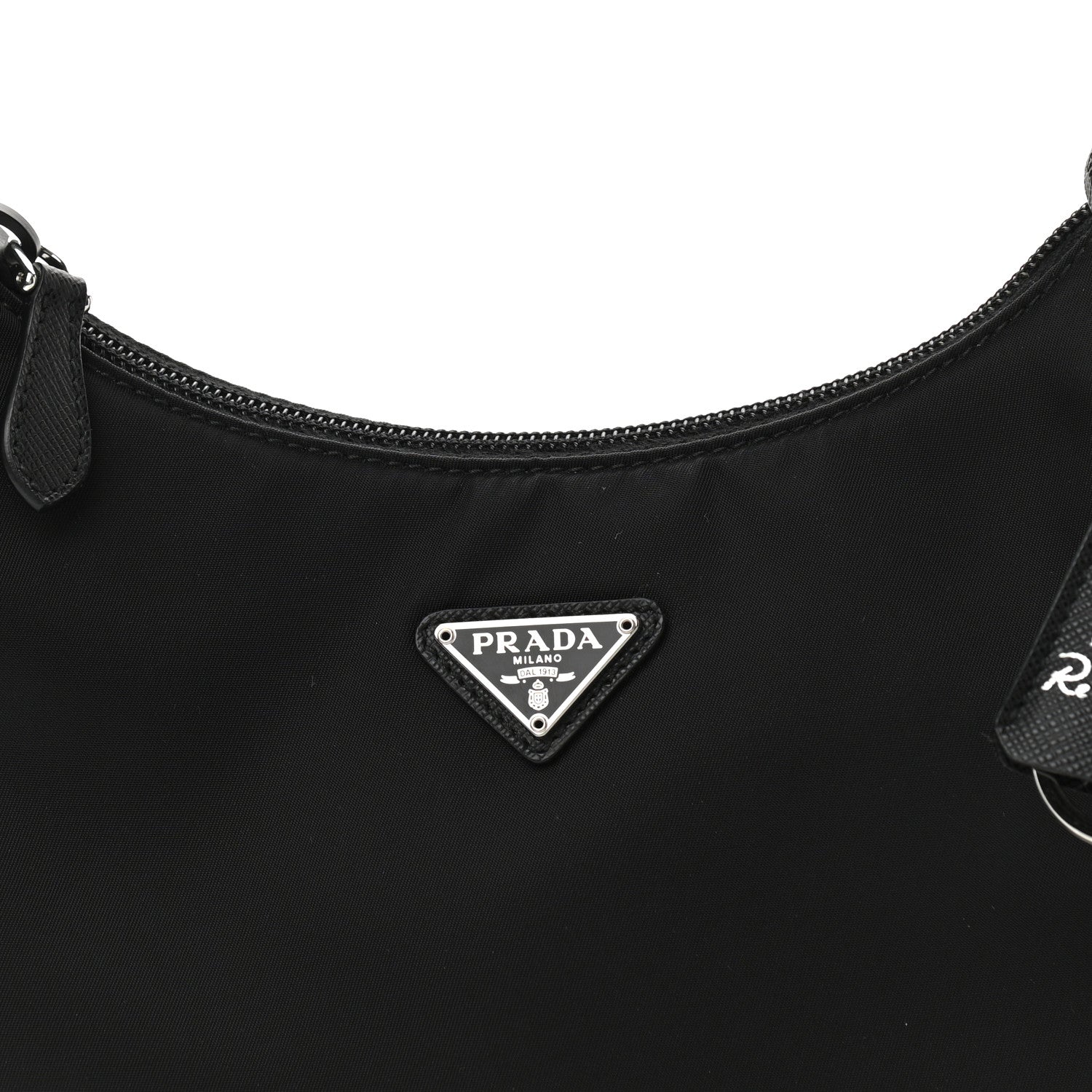 Prada Tessuto Nylon Mini Re-Edition 2000 Bag Black 9 of 12