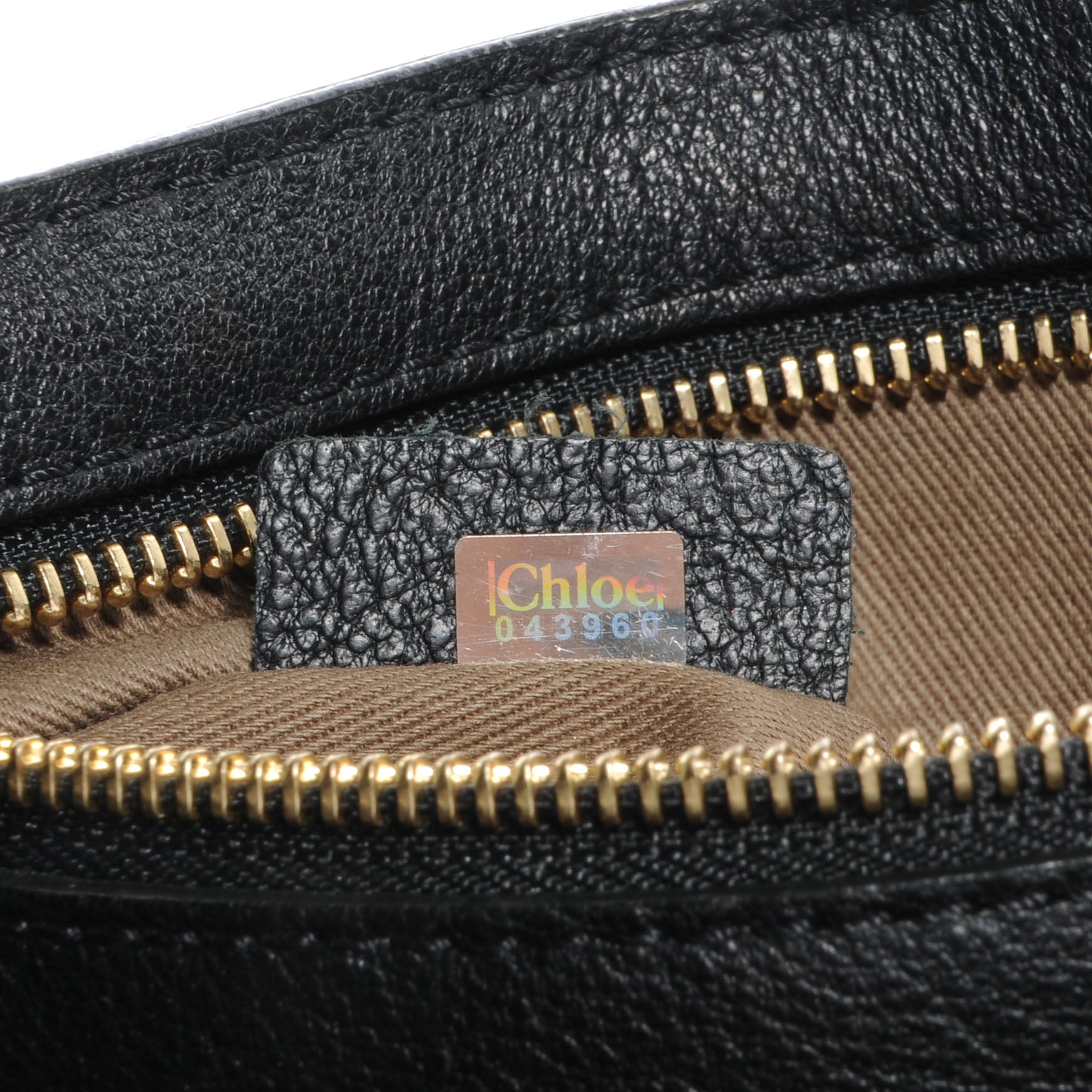 Chloe Calfskin Elsie Satchel Black 6 of 10