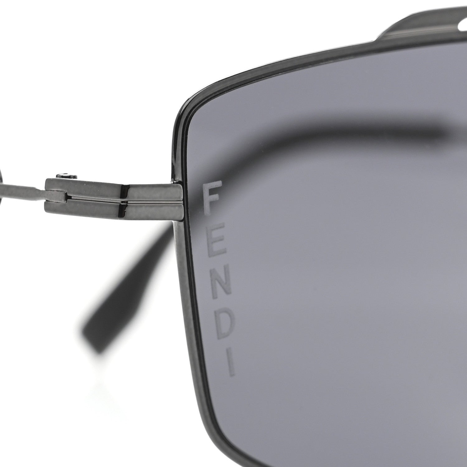 Fendi Metal O'Lock Aviators FE40079U Black 7 of 8