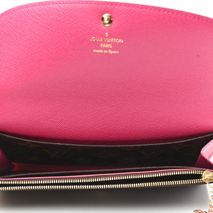 Louis Vuitton Monogram Bloom Flower Emilie Wallet 5 of 6